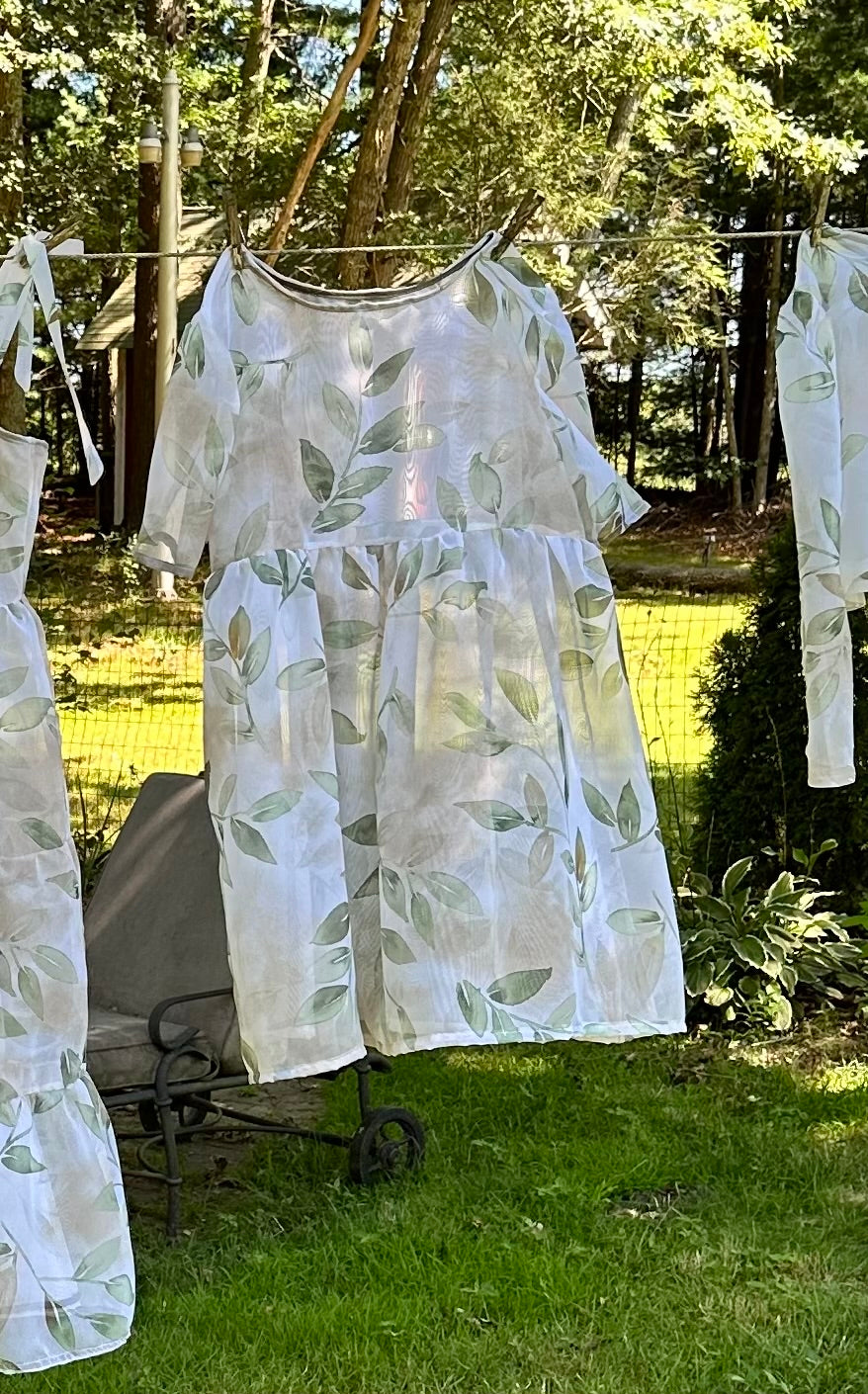 Garden goddess babydoll dress