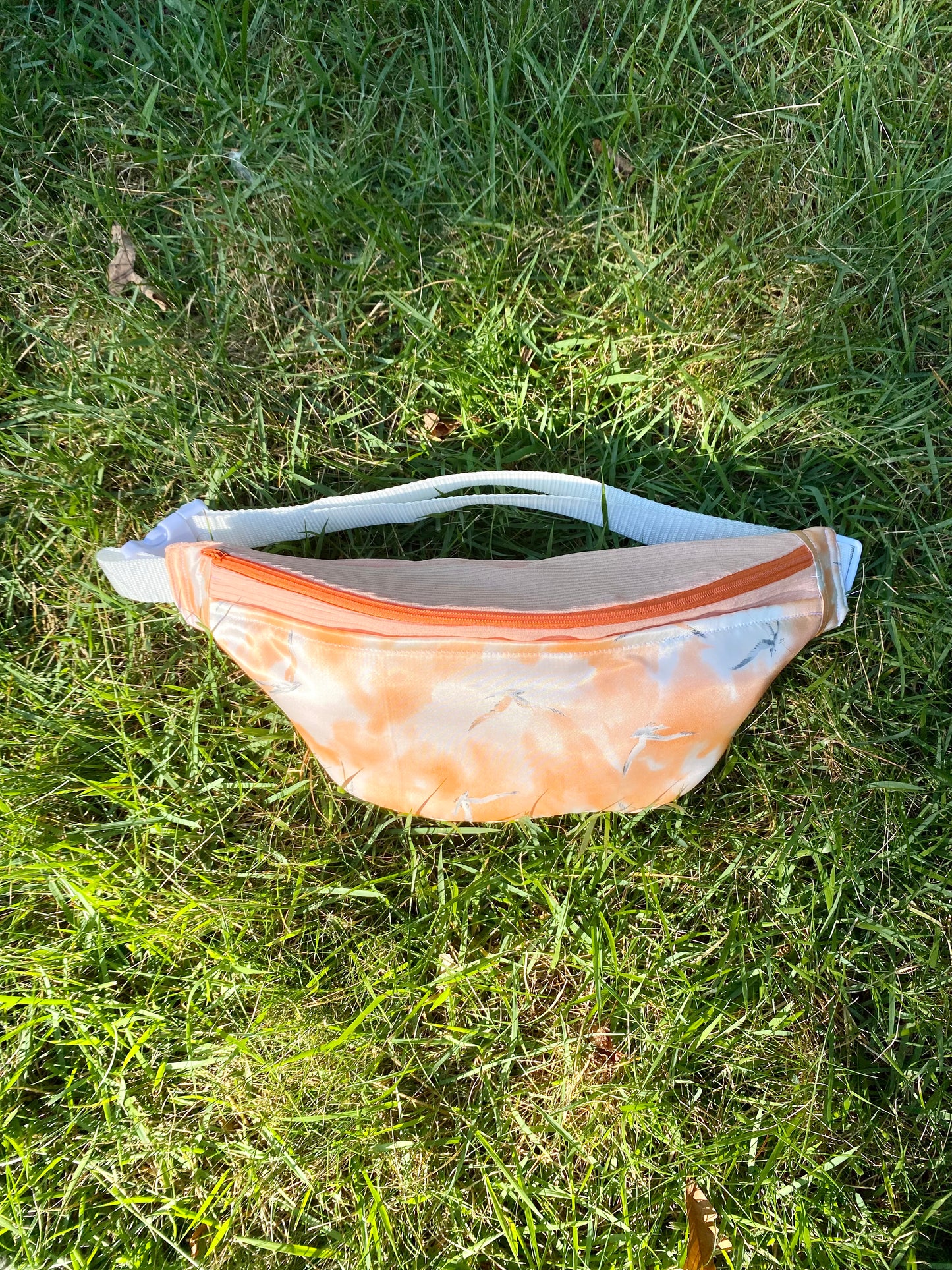 Double pocket dreamsicle fannypack