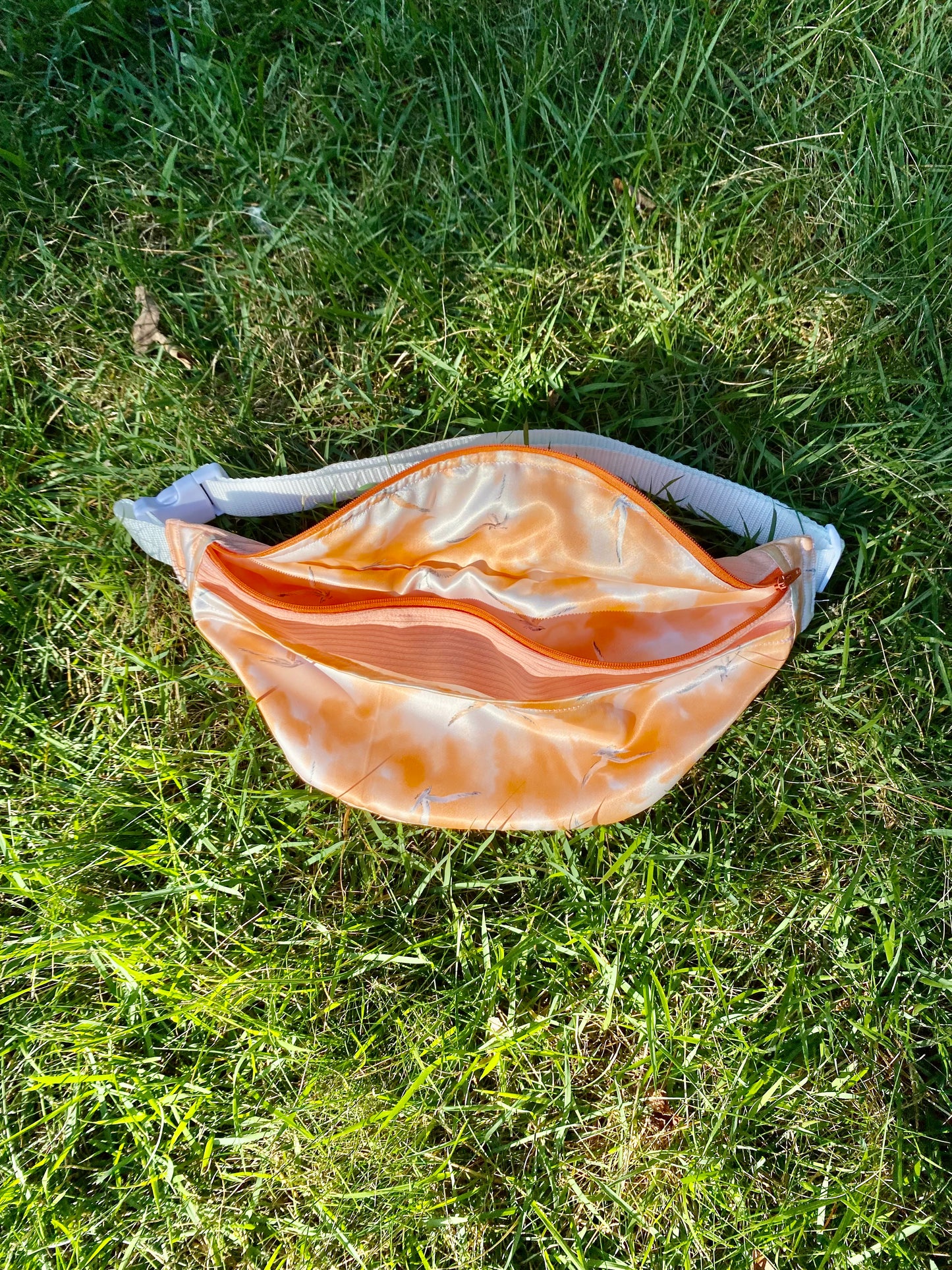 Double pocket dreamsicle fannypack